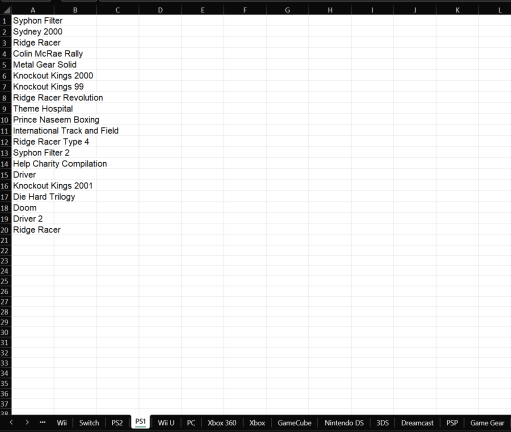Using Python to read data from an Excel file – Brendan's Tech Ramblings