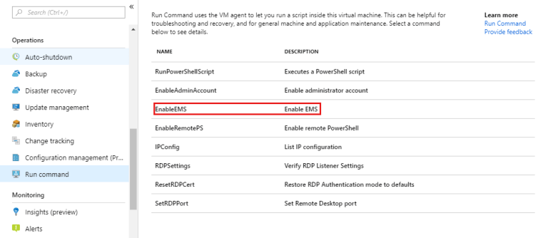 Enabling RDP on a Windows Server using the Serial Console – Brendan's ...